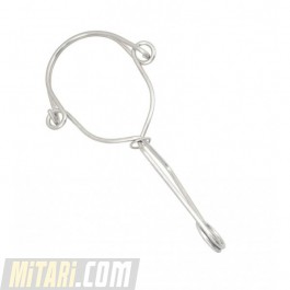 Klemtang RVS, mobiel bevestigingspunt