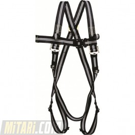 Harnasgordel brandvrij met 2 aanpikpunten en verlengstrop