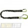 energy absorbing webbing lanyard